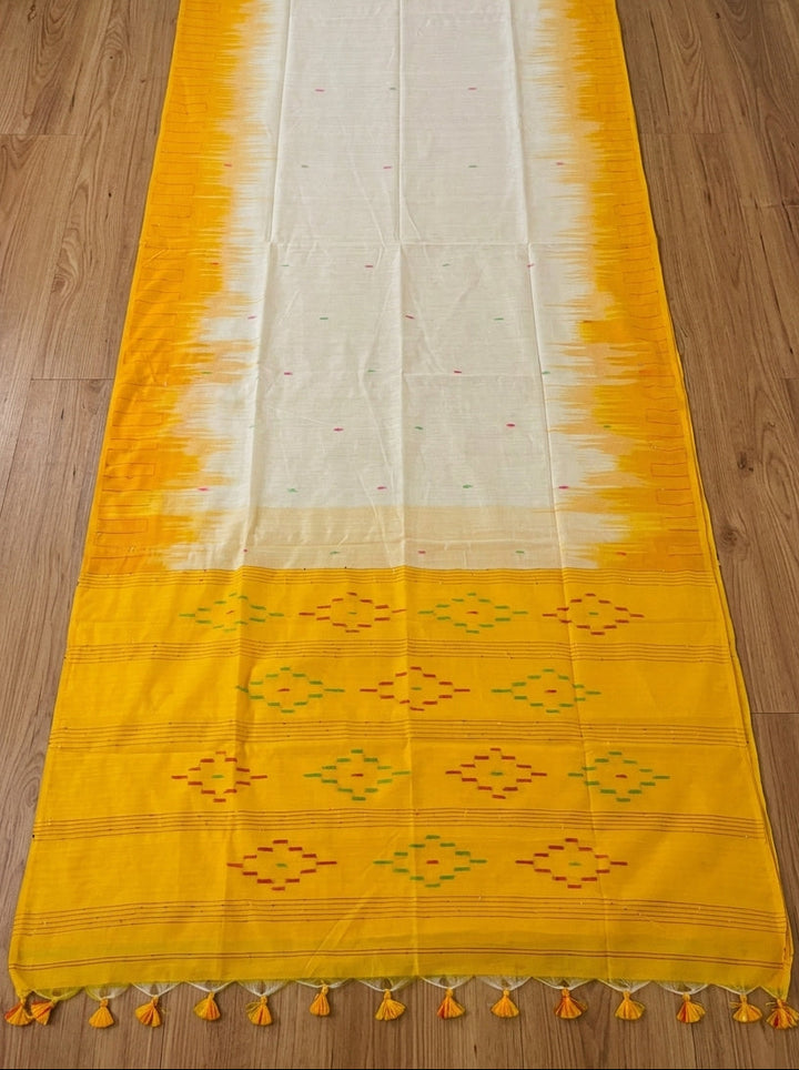 Untamed Passion Handloom Ikkat Saree