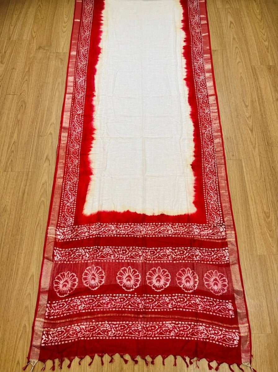 Mrinmoyee (মৃন্ময়ী) Cotton Linen Saree