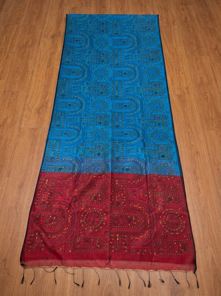 Melody of Colors Cotton Silk Saree