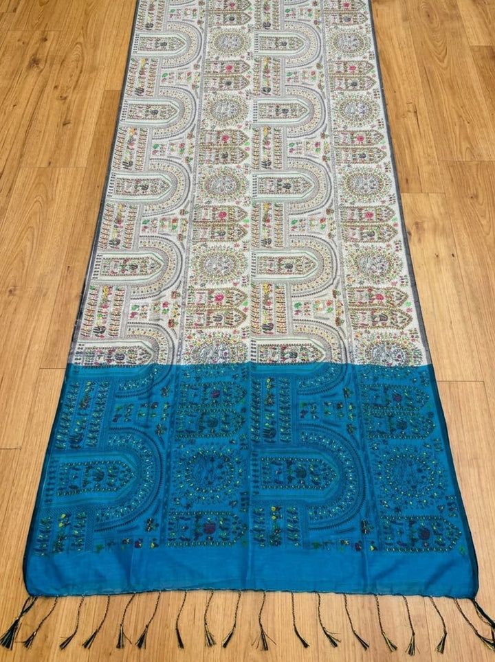 Melody of Colors Cotton Silk Saree