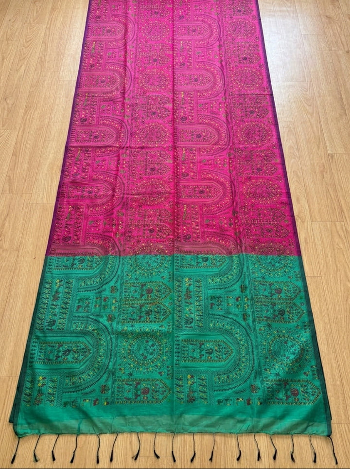 Melody of Colors Cotton Silk Saree