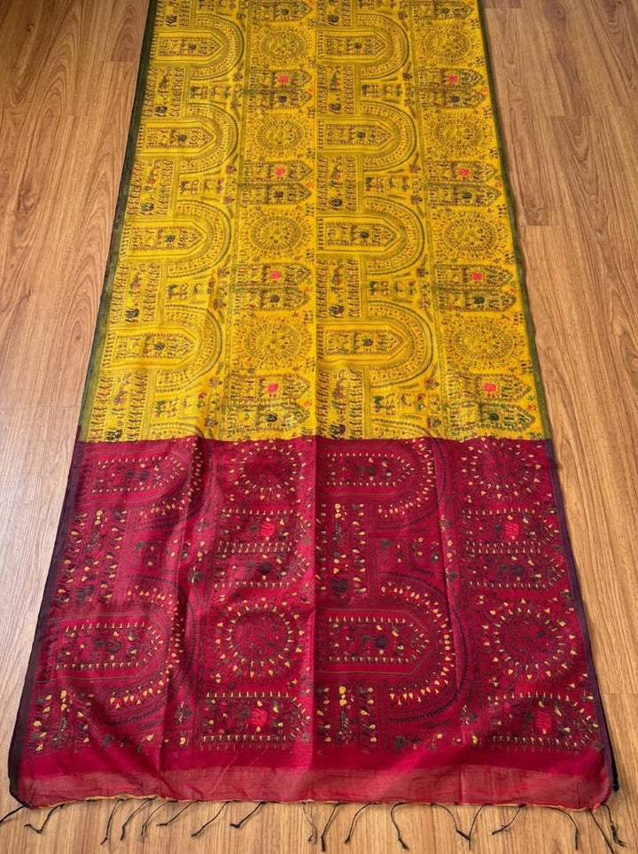 Melody of Colors Cotton Silk Saree