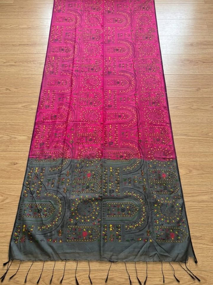 Melody of Colors Cotton Silk Saree