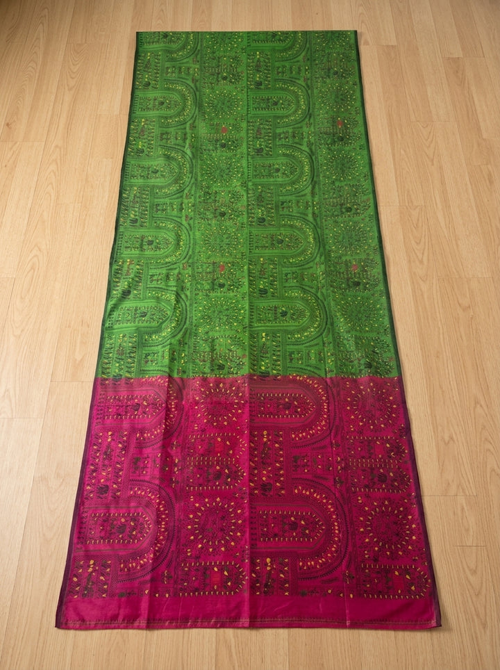 Melody of Colors Cotton Silk Saree