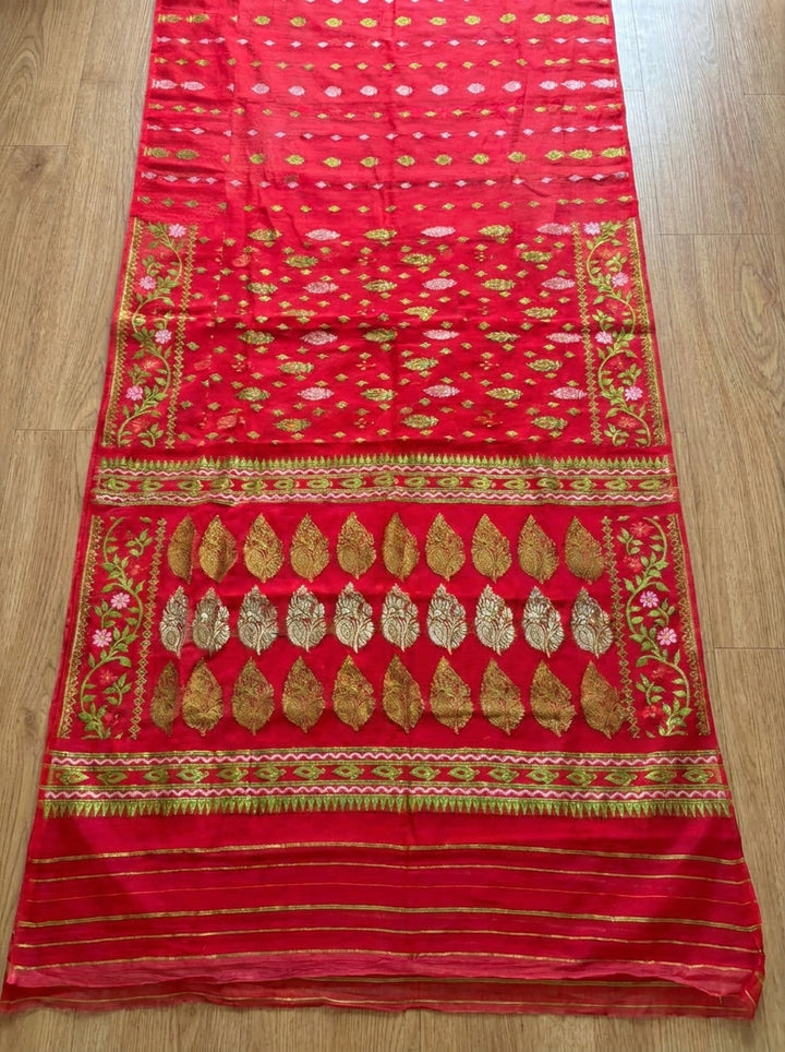 Divyashree Bengal Jamdani Saree