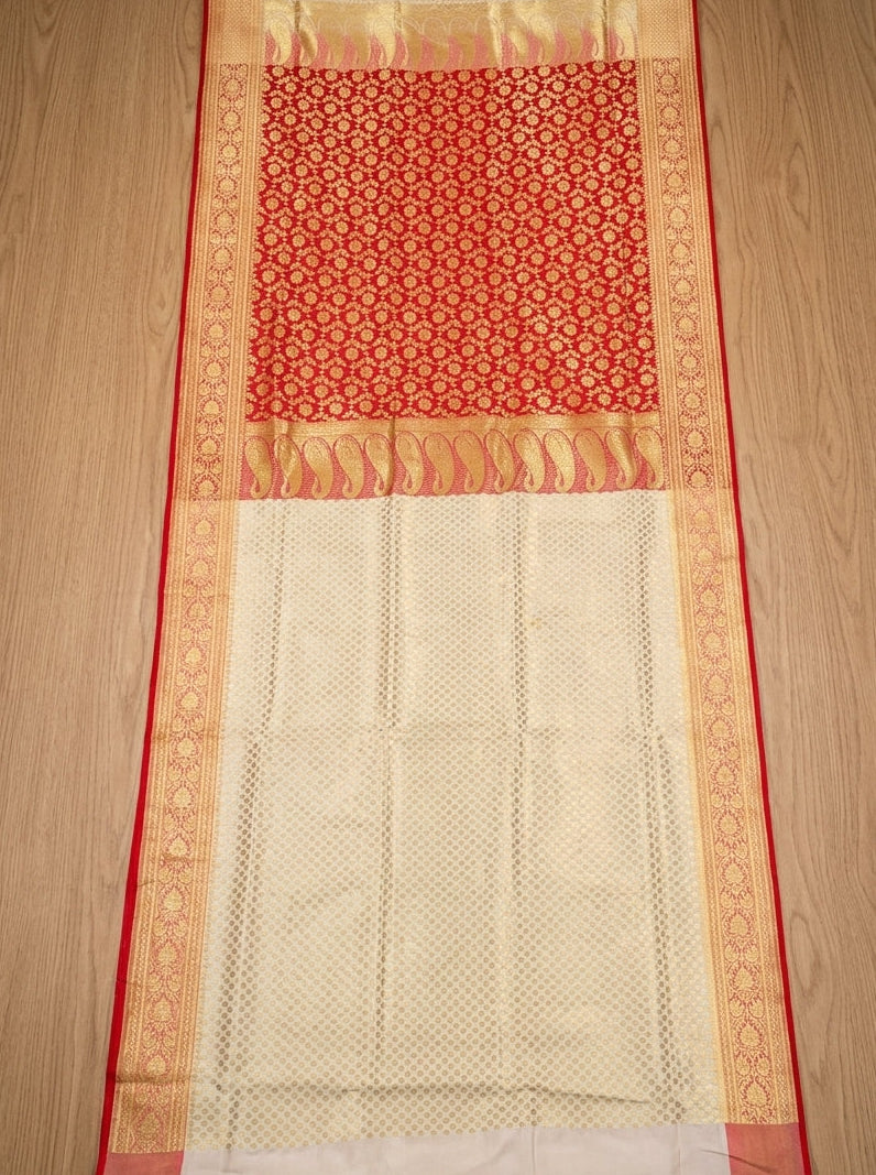 Kanakprabha Banarasi Semi Katan Silk Saree