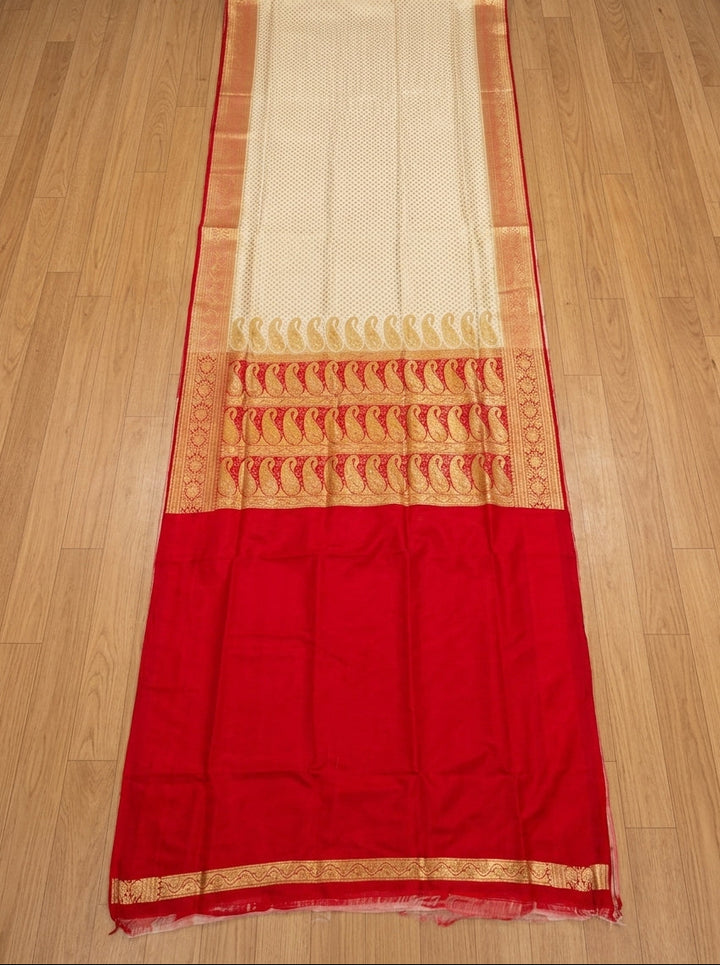 Kanakprabha Banarasi Semi Katan Silk Saree