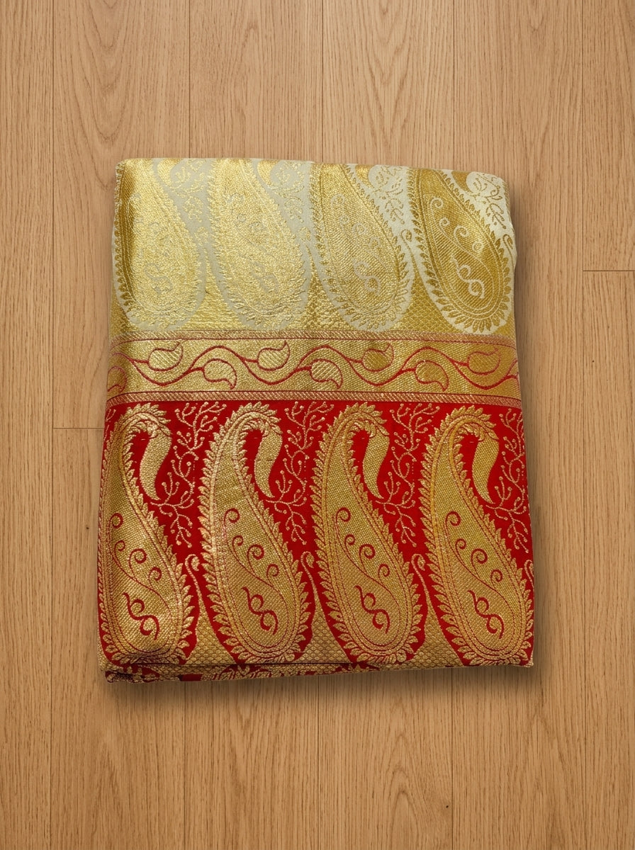 Kanakprabha Banarasi Semi Katan Silk Saree