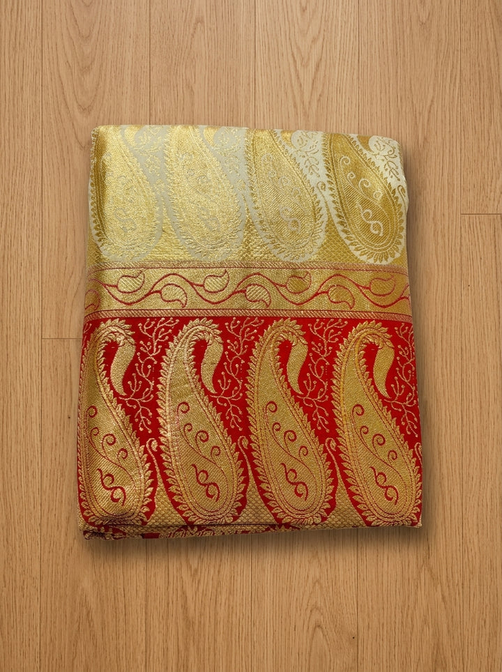 Kanakprabha Banarasi Semi Katan Silk Saree