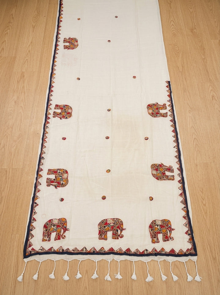 The Artisan Procession Mul Cotton Saree