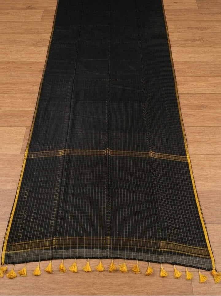 Quiet Opulence Mul Cotton Saree