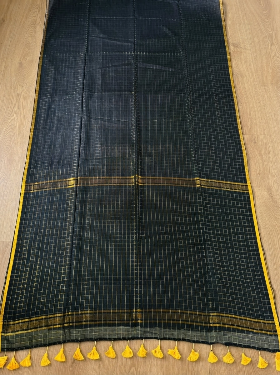 Quiet Opulence Mul Cotton Saree