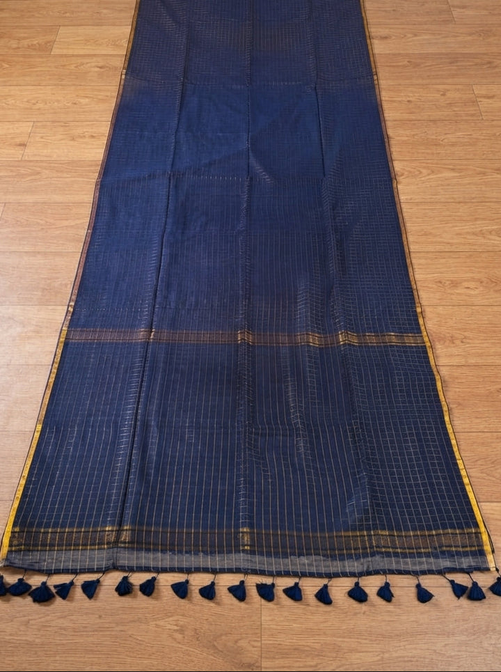 Quiet Opulence Mul Cotton Saree