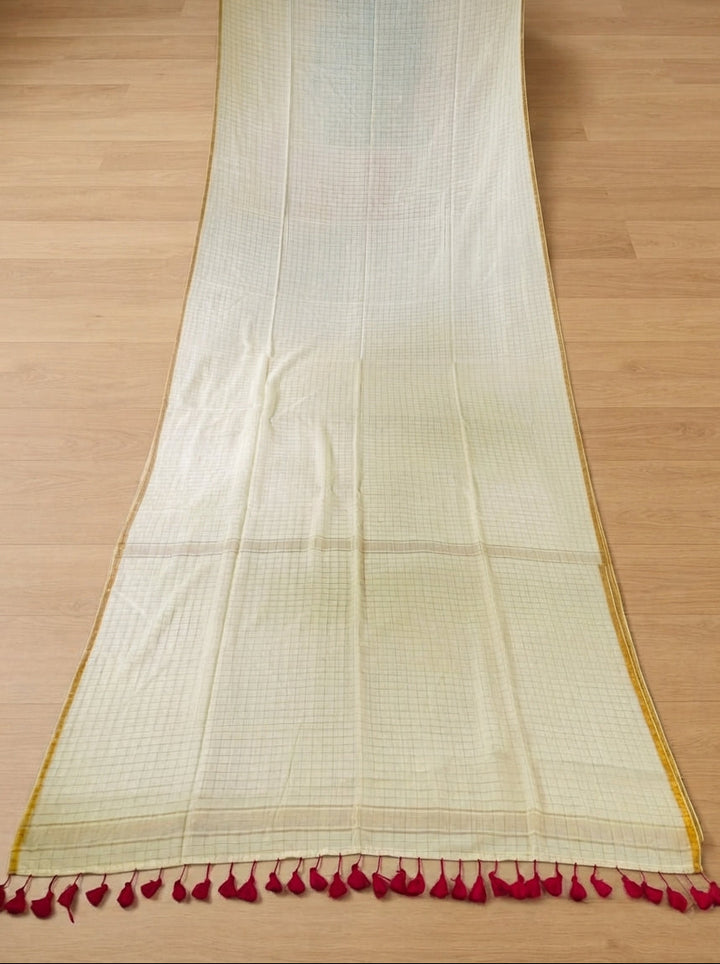 Quiet Opulence Mul Cotton Saree
