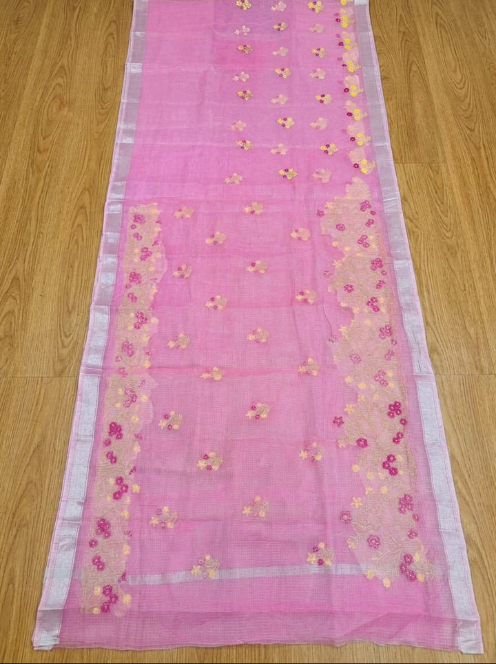 Whispers of Spring Kota Saree