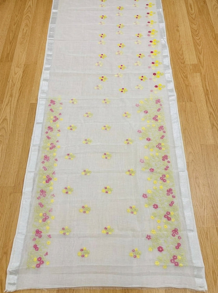 Whispers of Spring Kota Saree