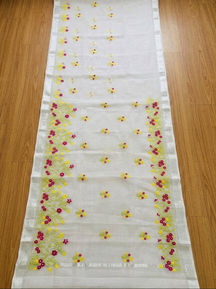 Whispers of Spring Kota Saree