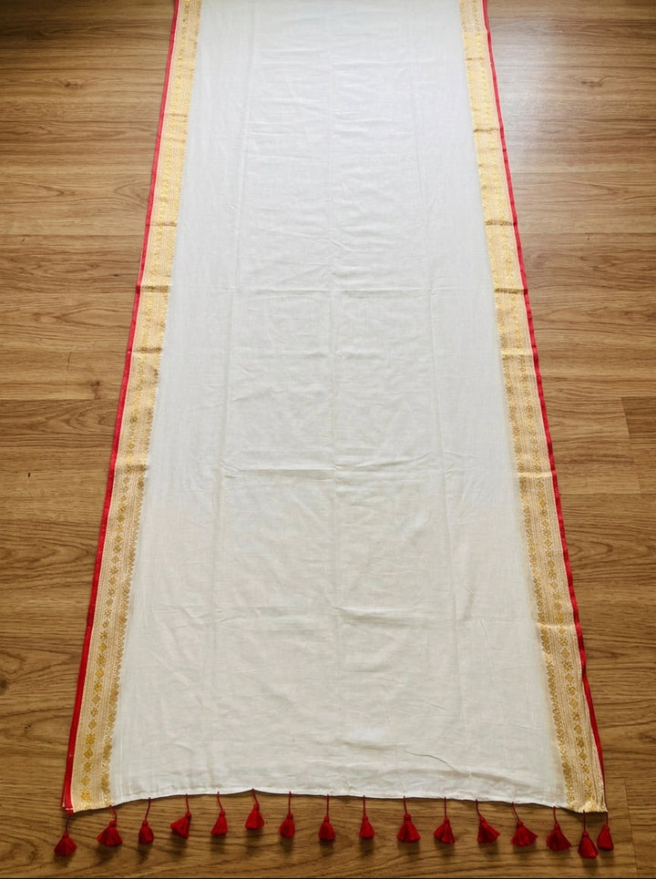The Minimal Muse Mul Cotton Saree