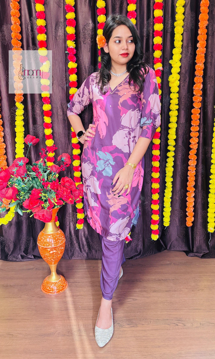 The Wanderlust- Party wear Kurti Set