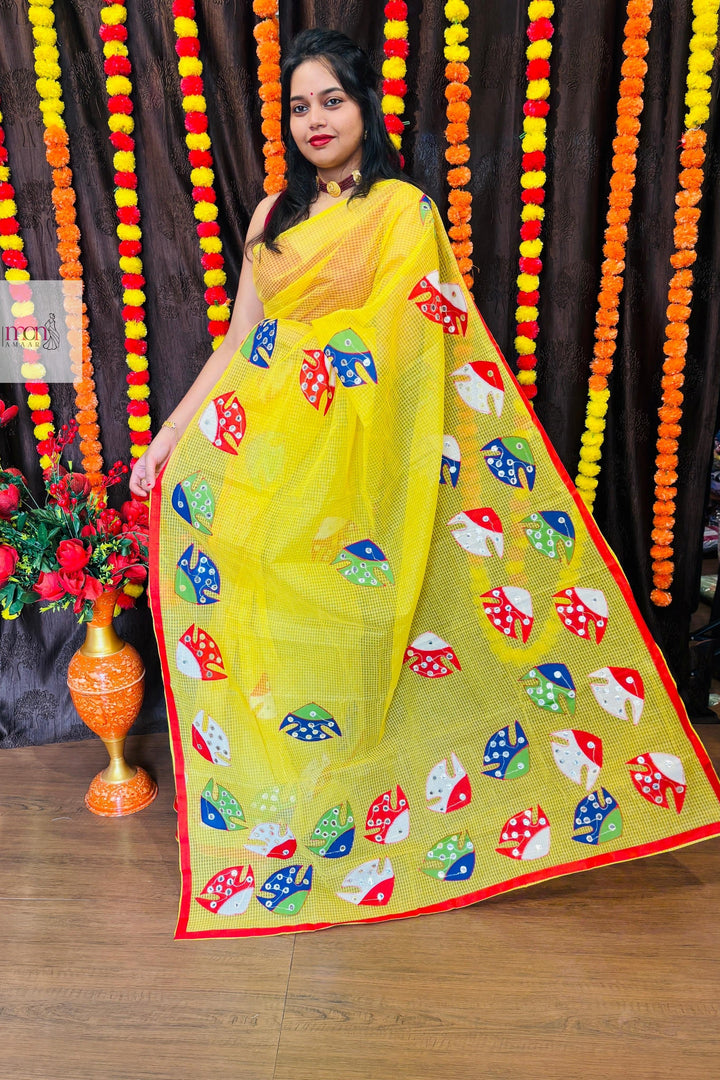 Darpan Kota Jamdani Saree