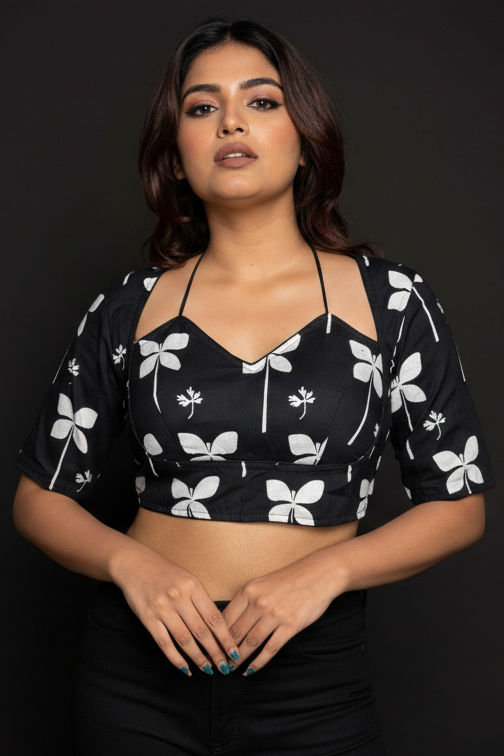 Momentum Fit-  Masaba Style Blouse