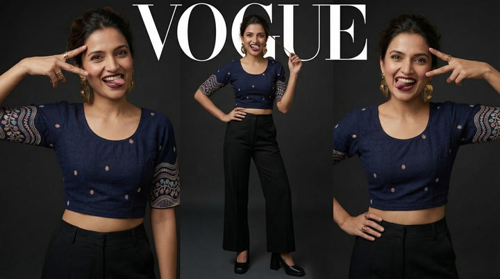 Bend the Trend-Stretchable Knitted Blouse