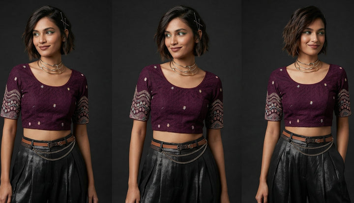Bend the Trend-Stretchable Knitted Blouse