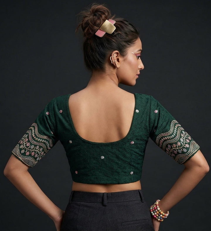 Bend the Trend-Stretchable Knitted Blouse