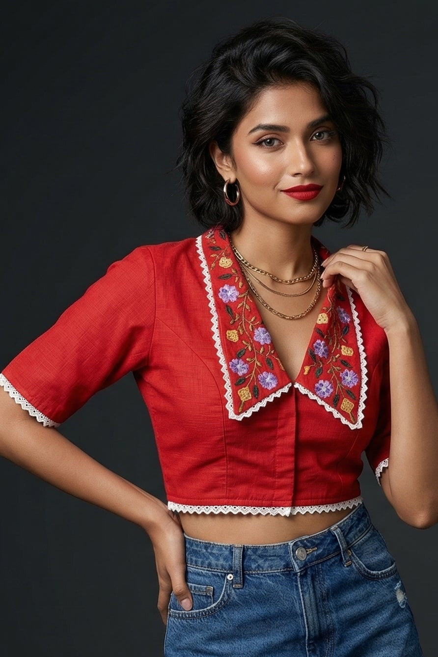 New Look - Old Charm Designer Blouse