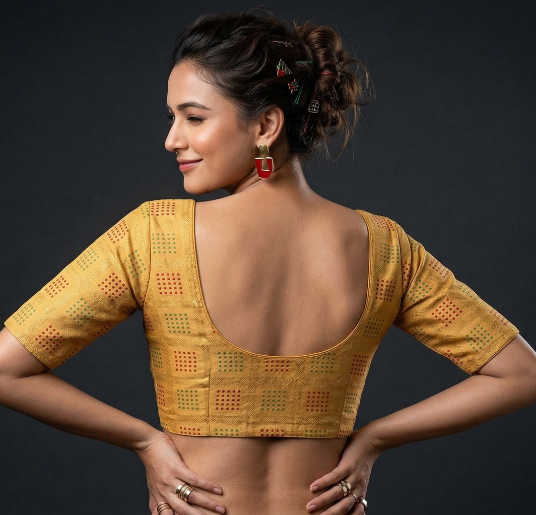 Fashion And Tradition-Stretchable Knitted Blouse