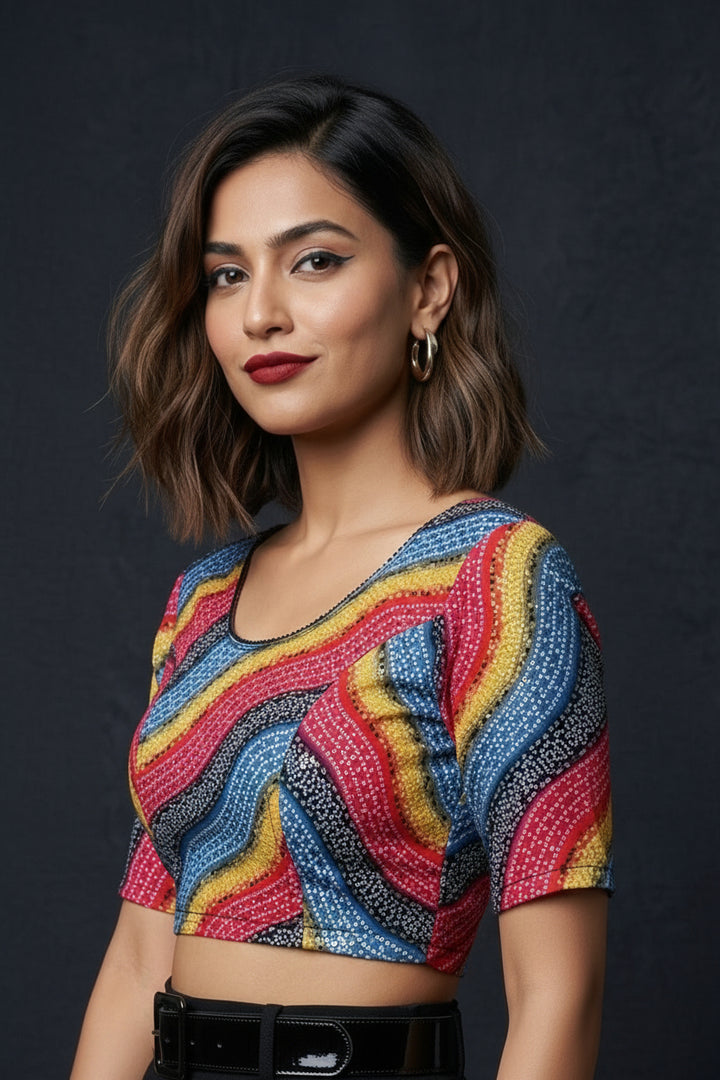 Eye candy Stretchable Knitted Blouse