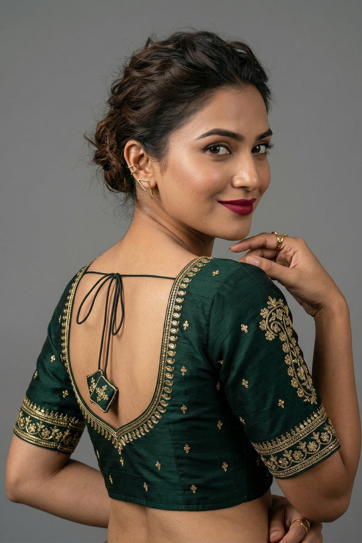 Sparkling Eyes-Designer Blouse