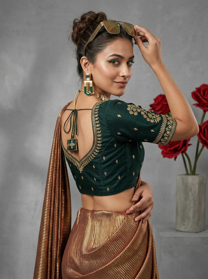 Sparkling Eyes-Designer Blouse