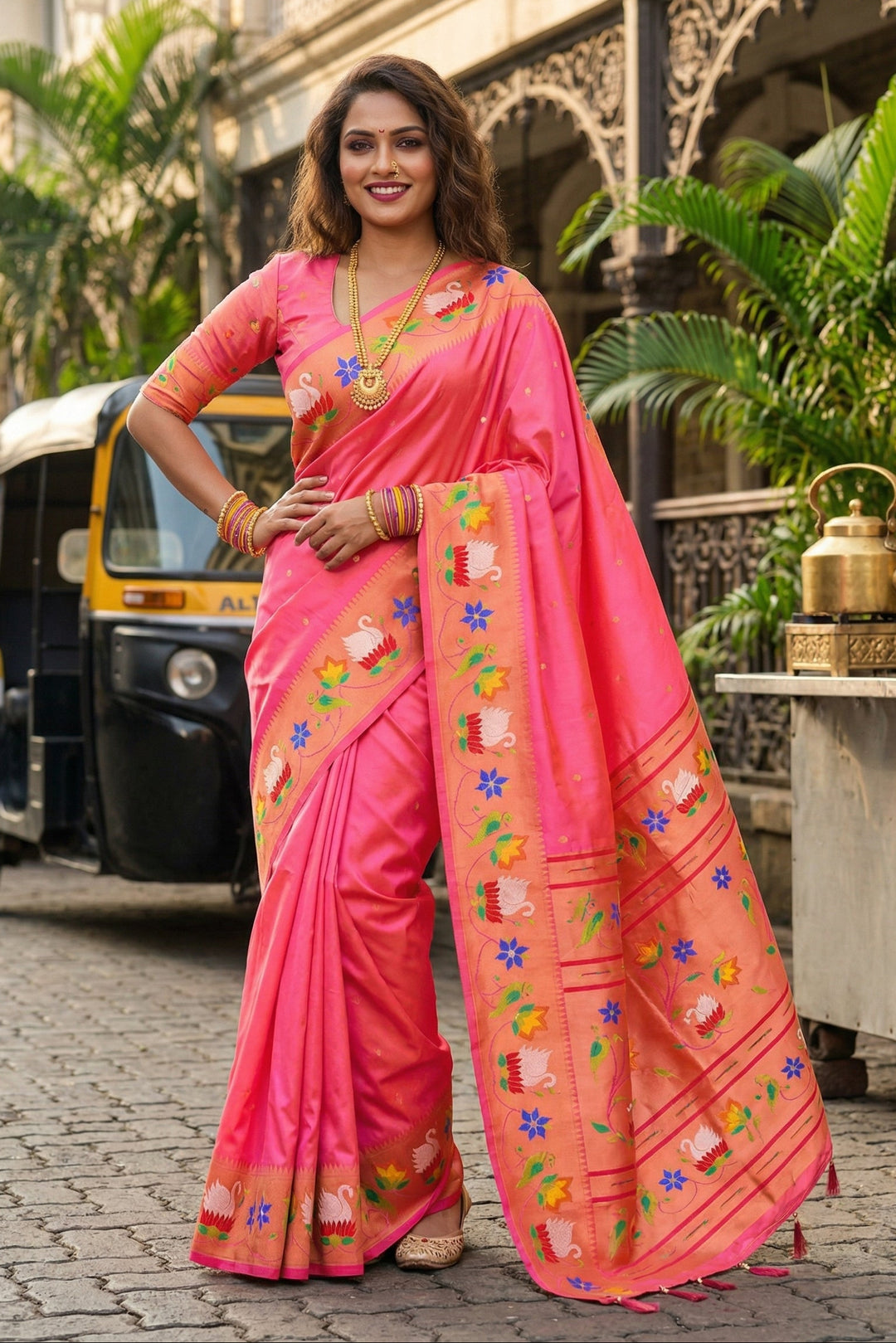 Mumbai Mood Sarees(Paithani Silk)