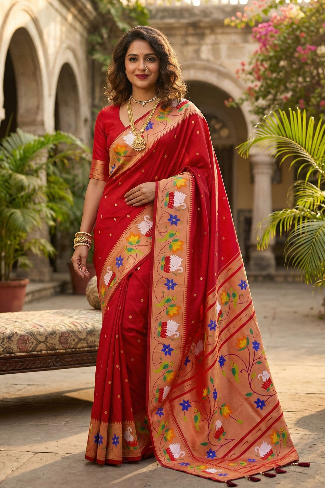 Mumbai Mood Sarees(Paithani Silk)