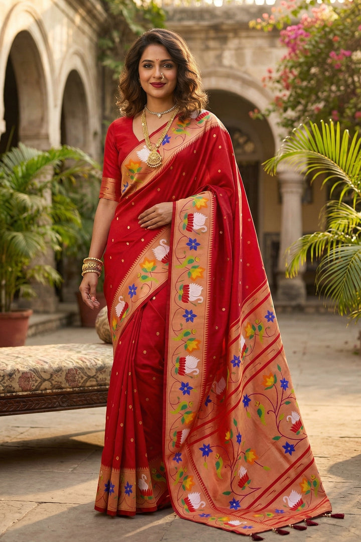 Mumbai Mood Sarees(Paithani Silk)