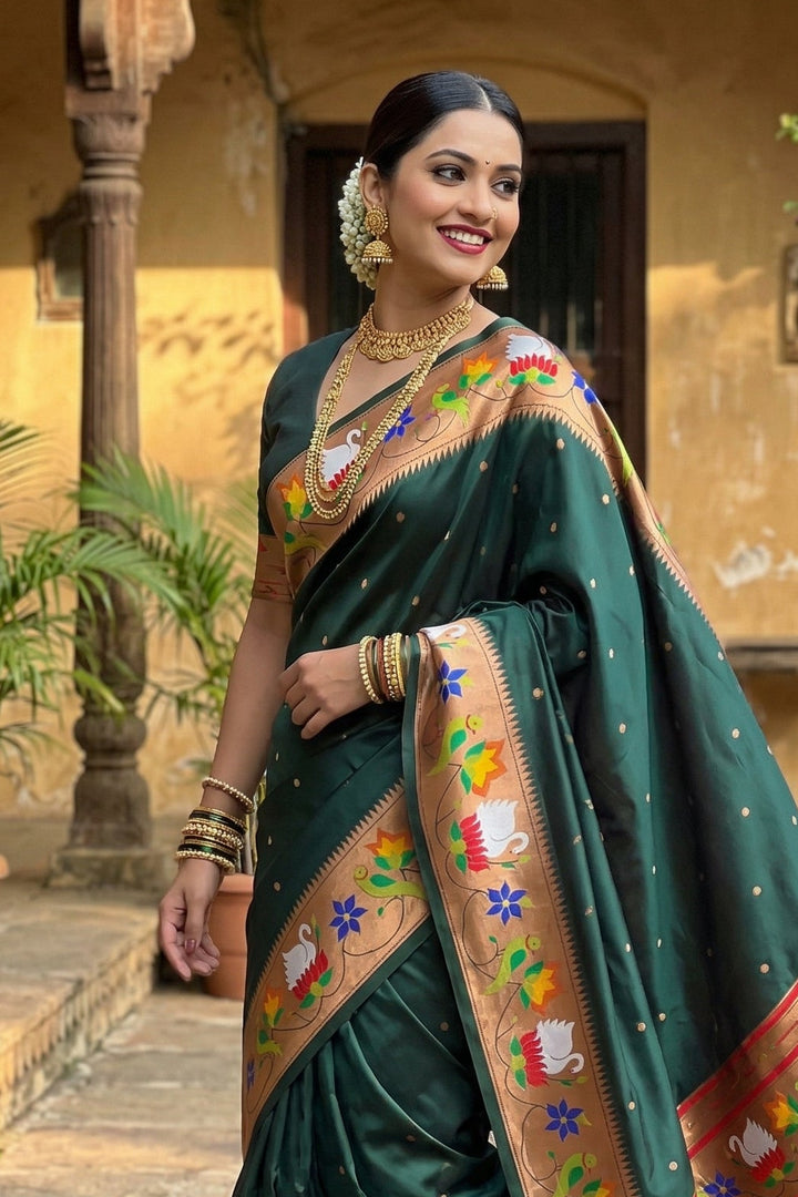 Mumbai Mood Sarees(Paithani Silk)