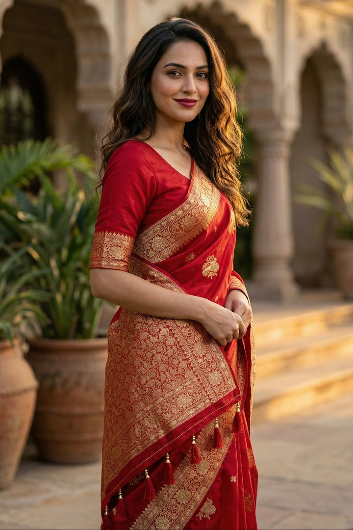 Rusmira Elegance Fancy Silk Saree