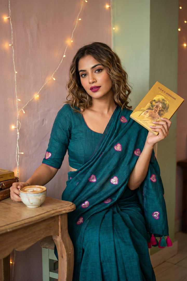 Anuragini Mul Cotton Saree