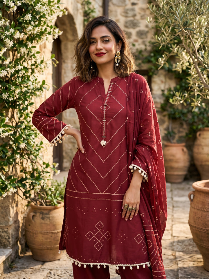 Dear Summer-Cotton Kurti Set