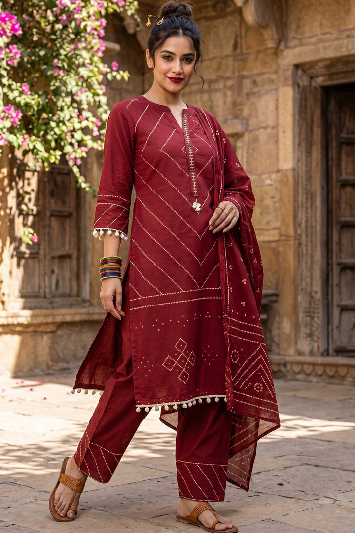 Dear Summer-Cotton Kurti Set
