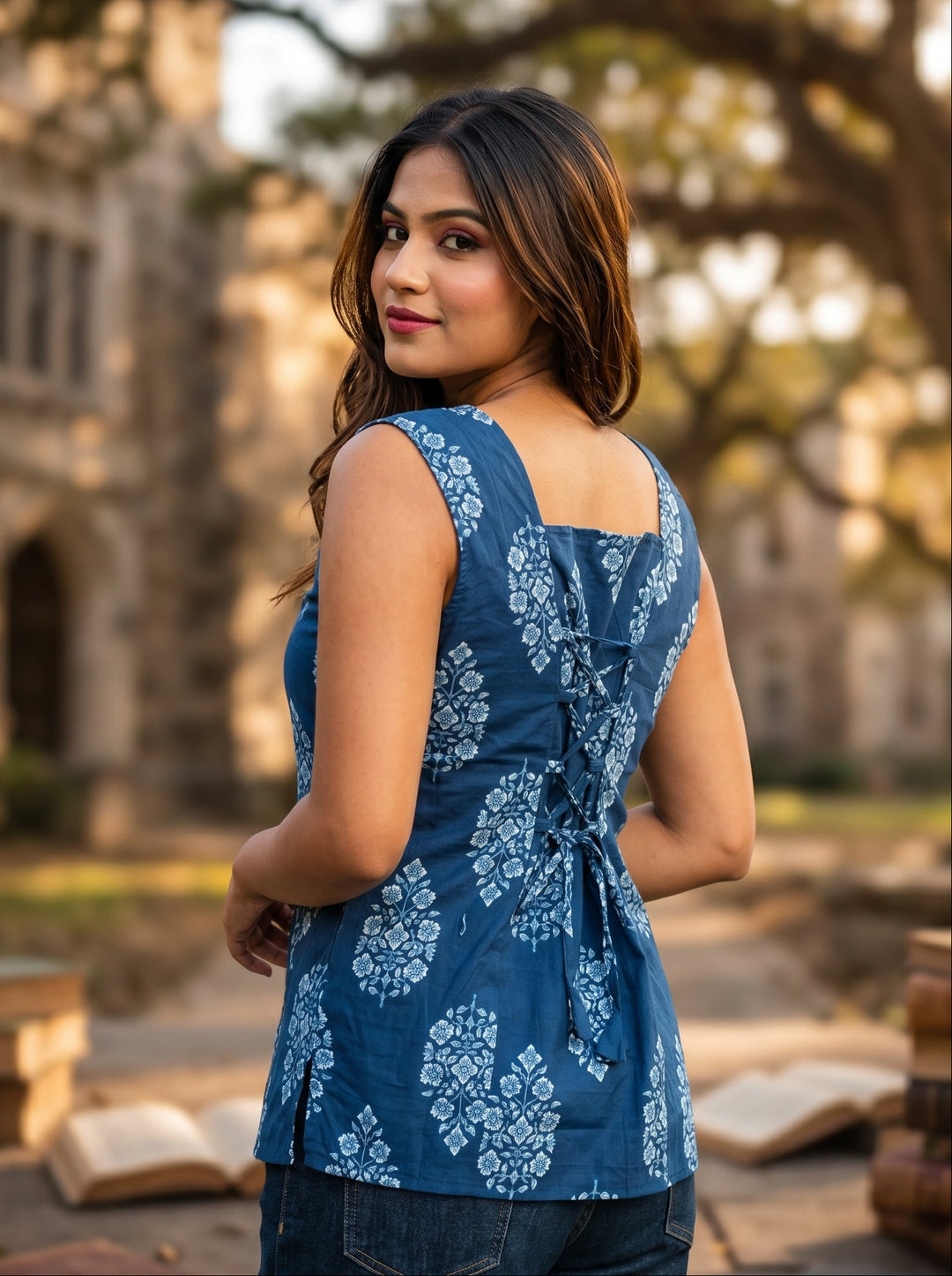 Those Old Days-Pure Cotton Kurti
