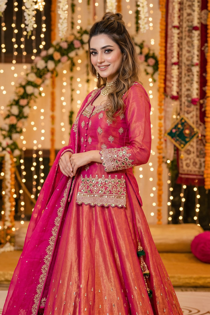 Ethnic Glam Fit Fancy Silk Lehenga