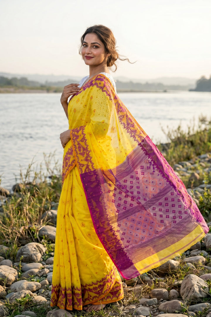 Nabarupa Bengal Jamdani Saree