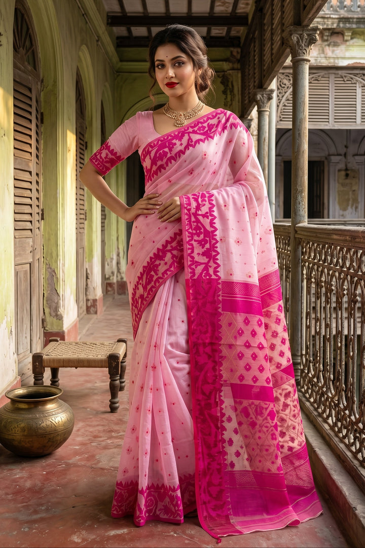 Nabarupa Bengal Jamdani Saree