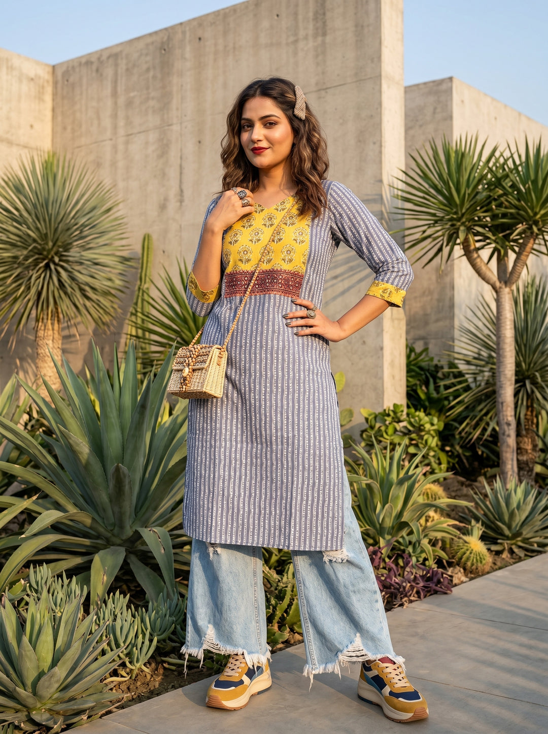 Cute And Adorable-Cotton Kurti