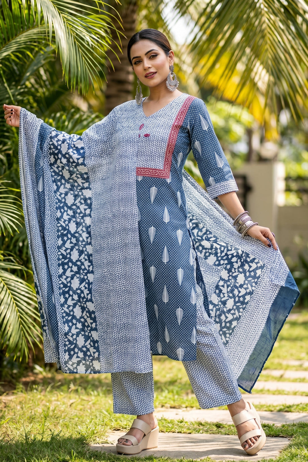 OMG Ethnic Slay- Suit Set
