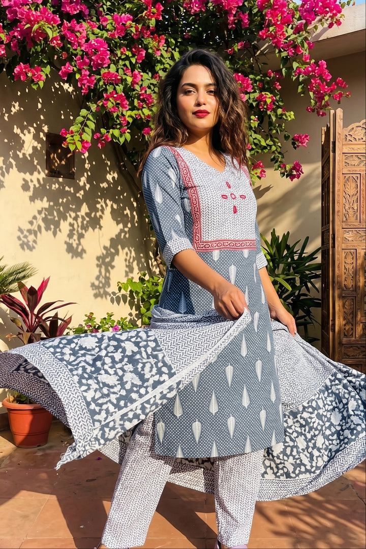 OMG Ethnic Slay- Suit Set