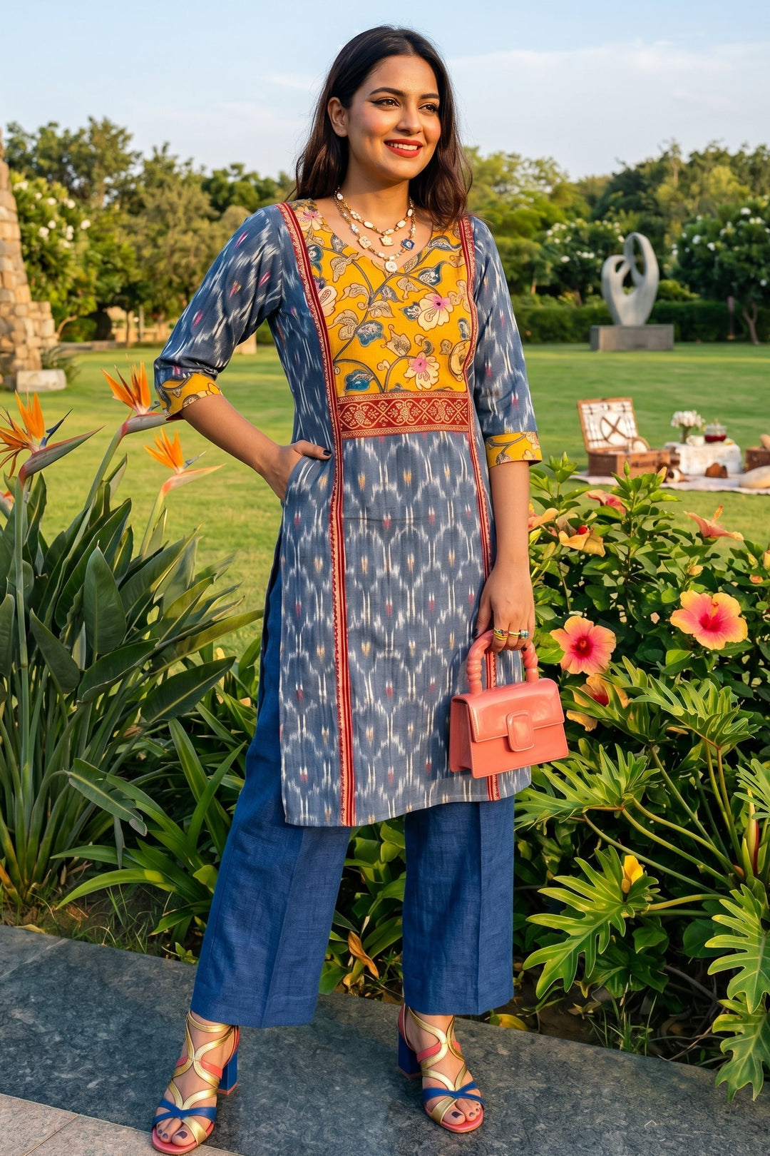 Insta Trends-Ethnic Kurti