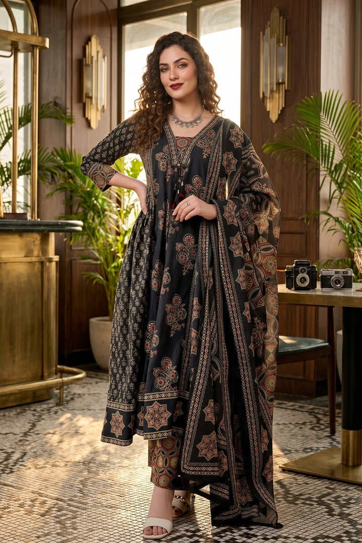 Dream Ethnic  Cotton Kurti Set